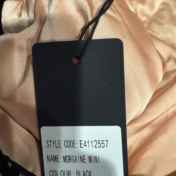 ELLIATT Morgaine Lace mini  Dress in Black size S NWT - Picture 8 of 8